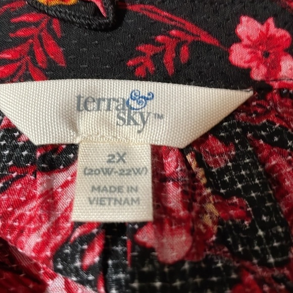 Terra & Sky Maxi High Low Dress NWOT - Picture 11 of 11